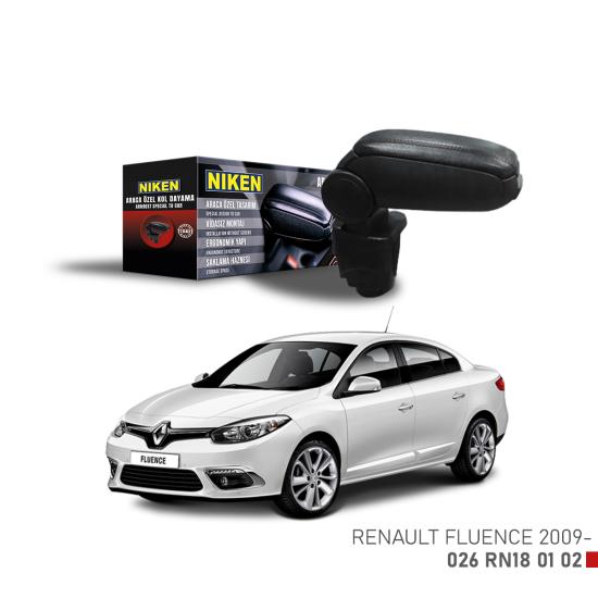 Renault Fluence 2009 Sonrası Araca Özel Kol Dayama Siyah