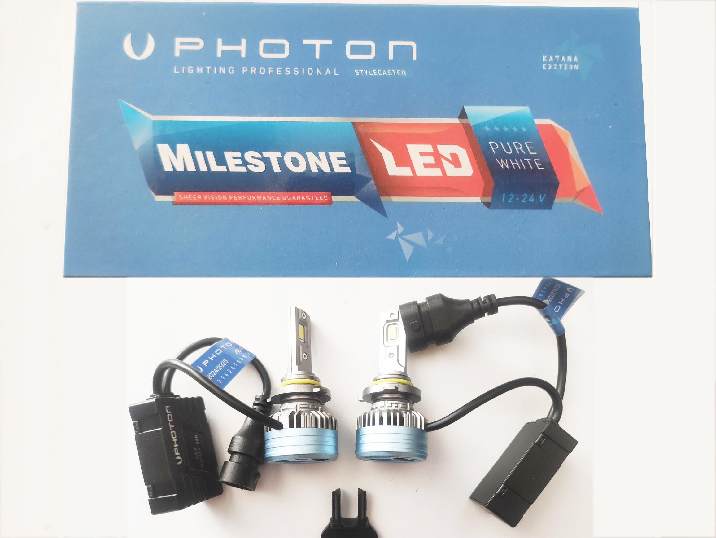 Photon%20Milestone%209005%20HB3%20Katana%2012V-24V%20Led%20Xenon%20Beyaz%2014000%20Lümen