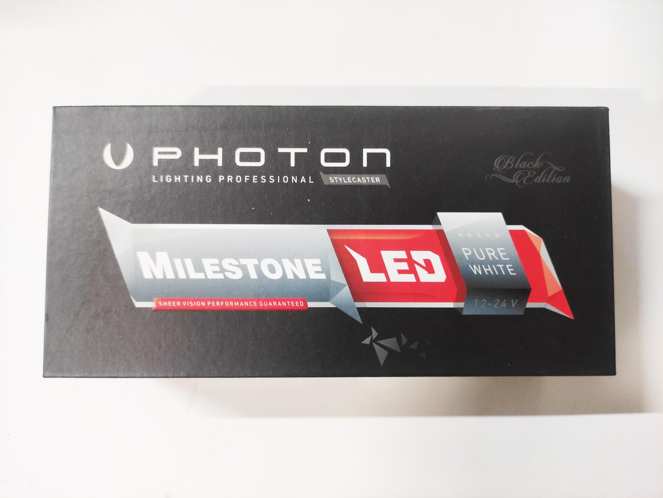 Photon%20Milestone%20H7%20Black%20Edition%2012V-24V%20Led%20Xenon%2015000%20Lümen%20Beyaz%20Ballast%20Version%20Uyumlu