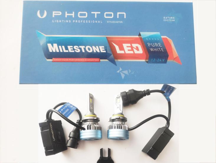 Photon Milestone 9005 HB3 Katana 12V-24V Led Xenon Beyaz 14000 Lümen